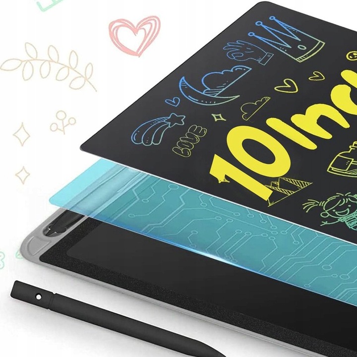 MAGICZNY TABLET DO RYSOWANIA 10 CALI TABLICA ZNIKOPIS