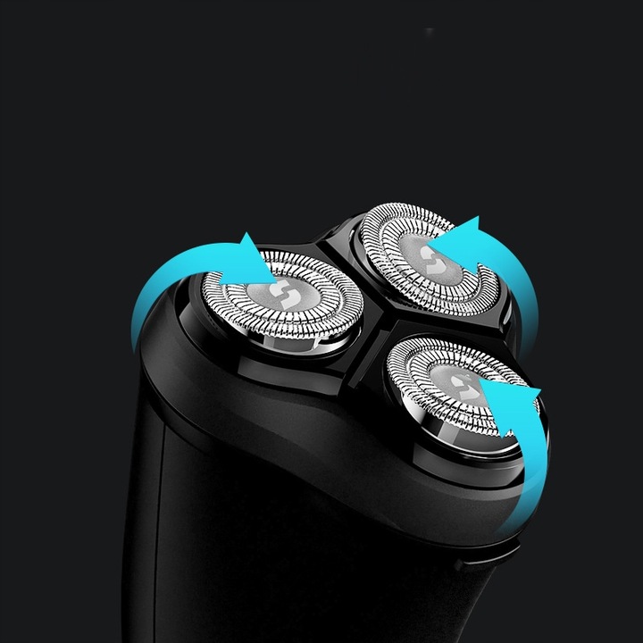 GOLARKA MĘSKA ELEKTRYCZNA MASZYNKA DO GOLENIA AKUMULATOROWA WŁOSÓW BRODY 3D