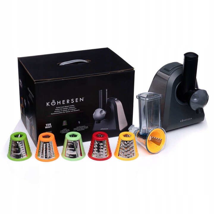 Szatkownica elektryczna do warzyw Krajalnica robot sałatek lodów Kohersen