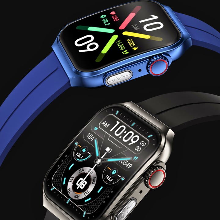 SMARTWATCH Z FUNKCJĄ POMIARU CUKRU GLUKOZA NX15 CIŚNIENIE MENU Polski WATCH