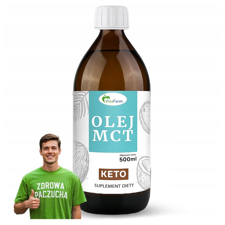 OLEJ MCT Z KOKOSA 2x500ml DIETA KETO