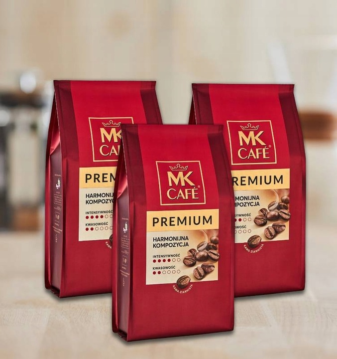 Kawa ziarnista MK Cafe Premium 3x1kg
