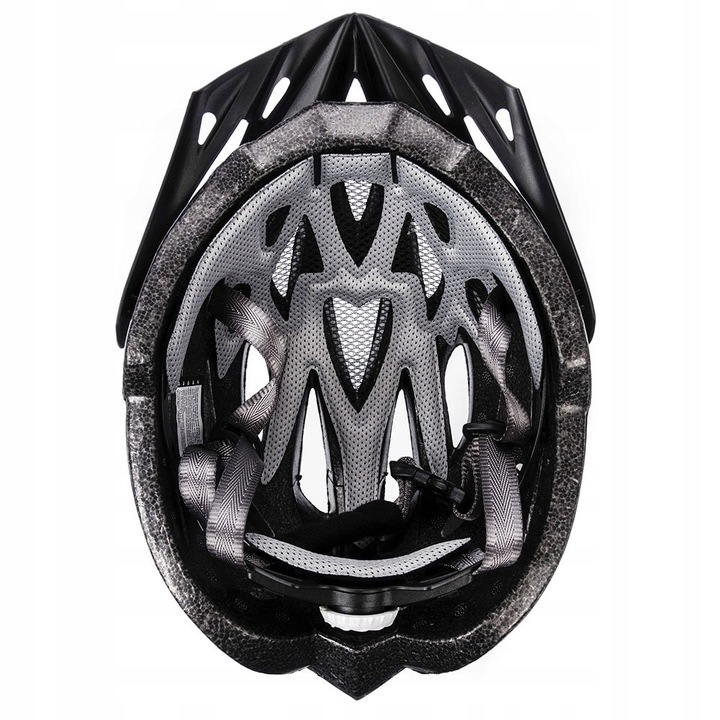 KASK ROWEROWY REGULOWANY METEOR GRUVER L 58-61cm siatka otwory wentylacyjne