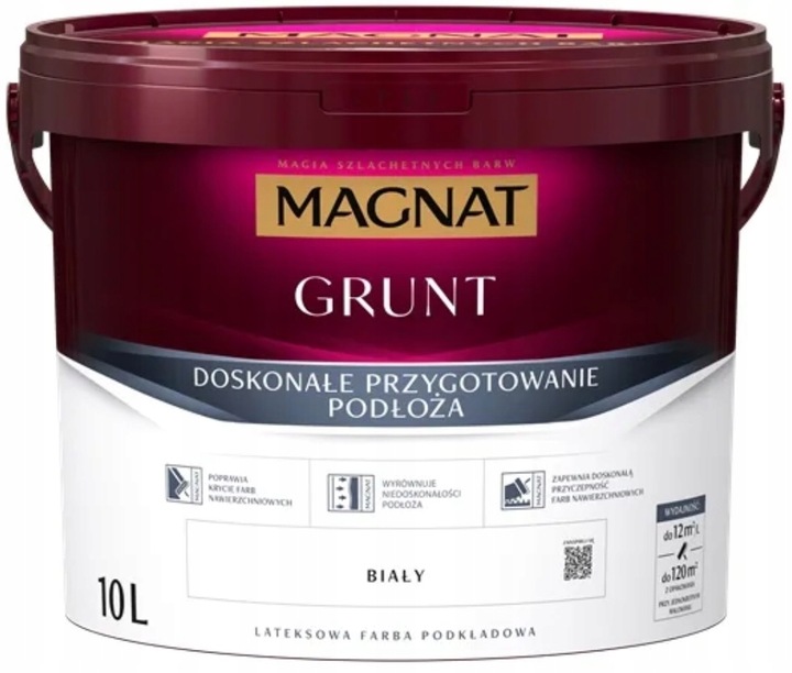MAGNAT GRUNT PRIMER POD FARBY LATEKS. I CERAMICZNE 11.5L
