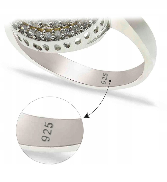 PIERŚCIONEK HAND MADE RĘKODZIEŁO RĘCZNIE ROBIONY SREBRNY SUŁTANIT CYRKONIE