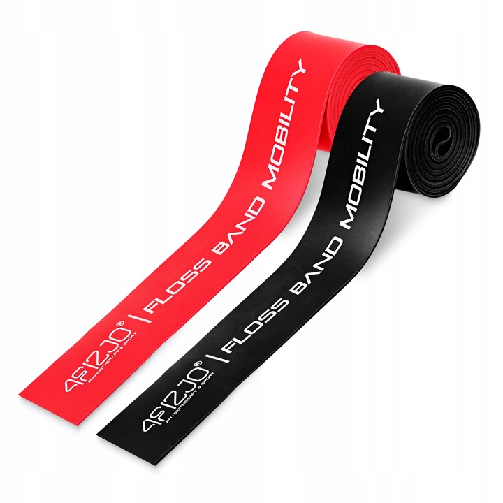 ZESTAW DO FLOSSINGU GUMA FLOSS BAND KOMPRESYJNA GUMA DO REHABILITACJI 2szt.