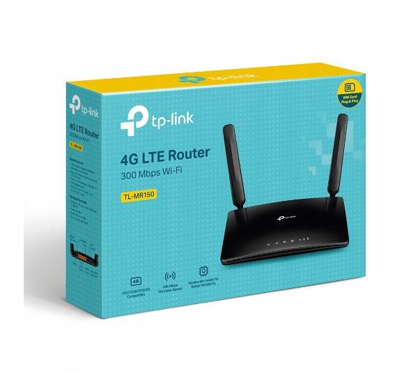 Router na kartę 4G LTE TP-LINK TL-MR150 WIFI 3xLAN