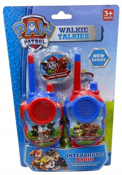 WALKIE TALKIE KRÓTKOFALÓWKA - ŁOKI TOKI Psi Patrol