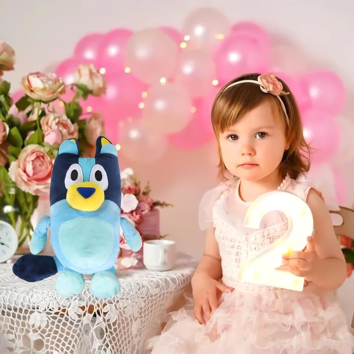 2-PAK PLUSZOWA PRZYTULANKA MIĘKKA ZABAWKA BLUEY DLA CHŁOPCÓW I DZIEWCZYNEK