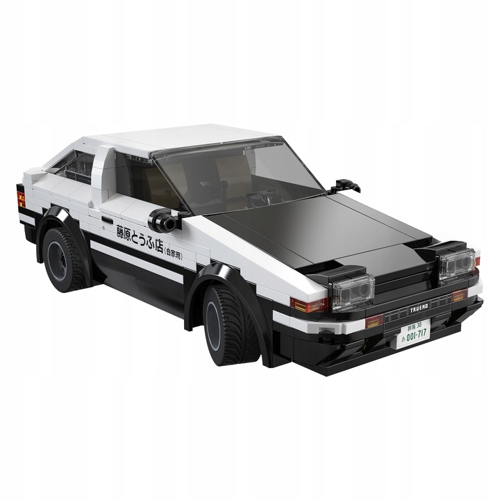 KLOCKI KONSTRUKCYJNE CADA BIAŁE ZDALNIE STEROWANY TOYOTA AE86 INITIAL-D RC