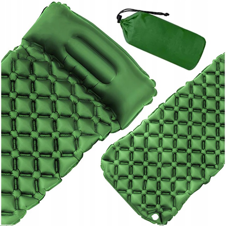 Materac Dmuchany Turystyczny Ultralekki Trekingowy Do Namiotu Wodoodporny