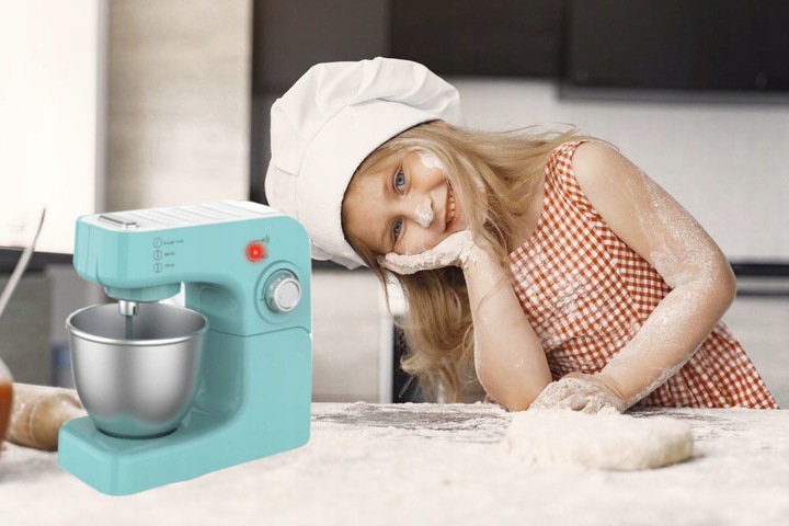 ROBOT PLANETARNY kuchenny MIKSER DLA DZIECI agd ŚWIECI MIKSUJE DŹWIĘK