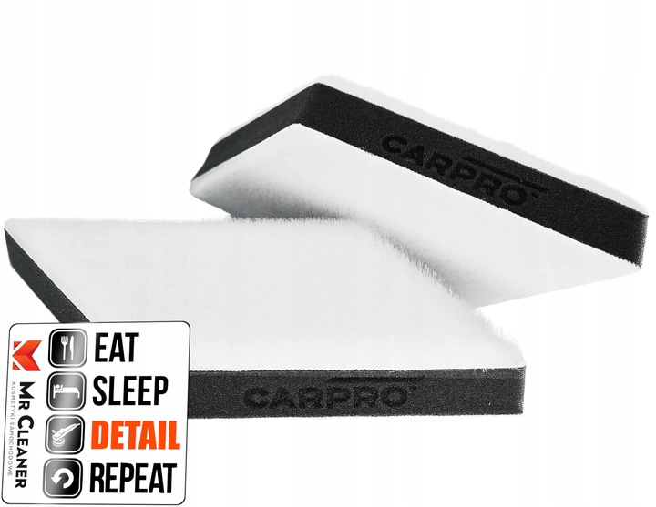 CarPro MicroBuff Applicator Aplikator Do Dressingów Do Skór Oraz Plastików