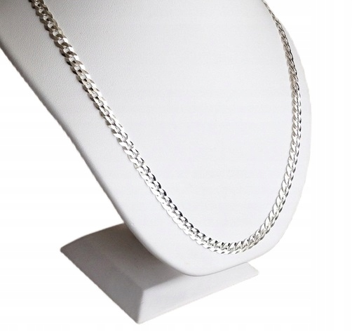 Srebrny 925 Łańcuszek Męski SZEROKI PANCERKA srebro (na PREZENT)