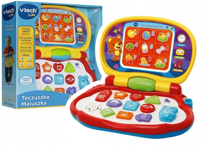 VTech INTERAKTYWNY LAPTOP edukacyjny UCZY BAWI