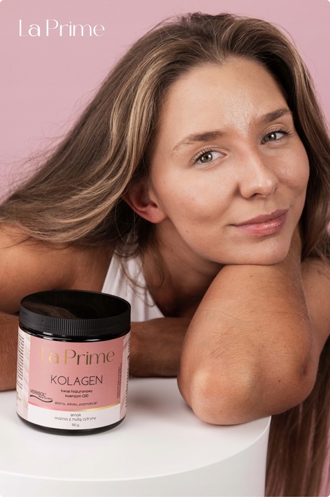 KOLAGEN COLLAGEN LA PRIME W PROSZKU Wołowy Do Picia Skóra Włosy Paznokcie