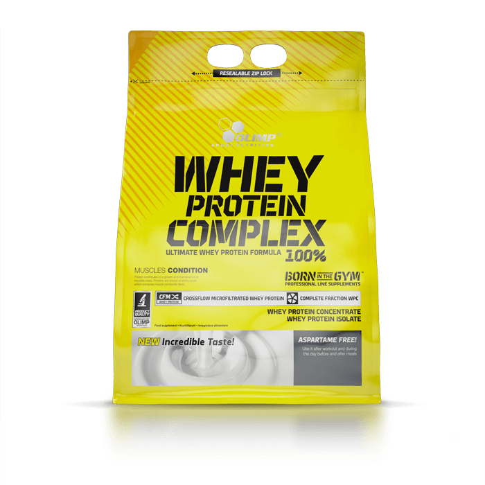 OLIMP WHEY PROTEIN COMPLEX 100% 700g BIAŁKO WPC WPI WPH RZEŹBA słony karmel