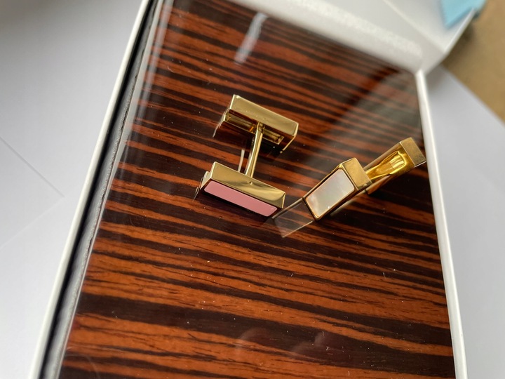 Spinki do mankietów EXC Traktor John Deere Green dla rolnika + prezent etui