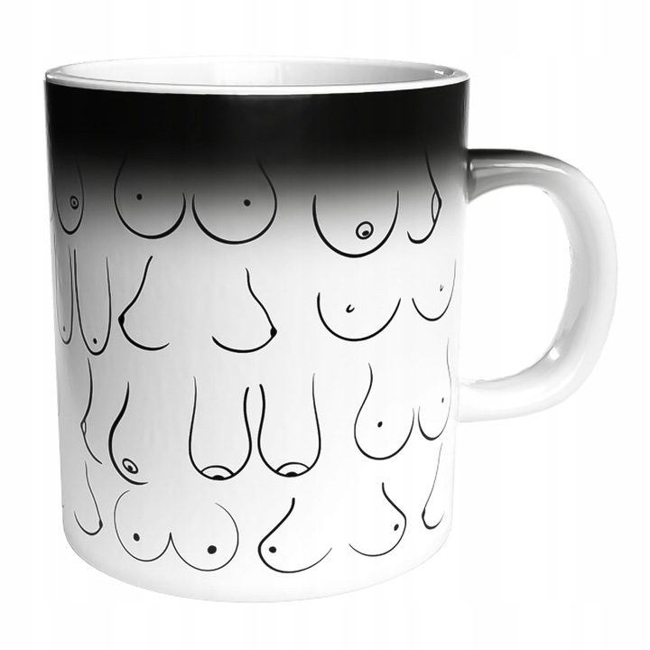 MAGICZNY KUBEK DLA CHŁOPAKA CYCKI CYCUSZKI BOOBS