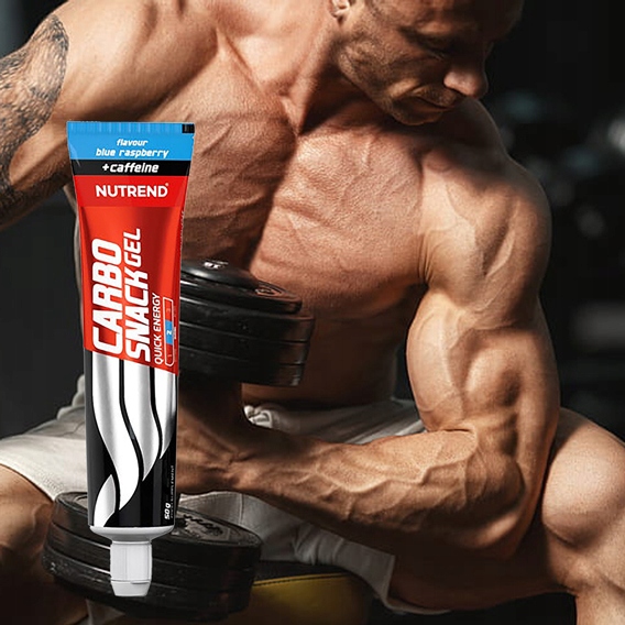 NUTREND CARBOSNACK 12x50 g TUBKA ŻEL ENEGETYCZNY