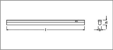 Oprawa oświetleniowa OSRAM LINEAR LED 300 4W 4000K