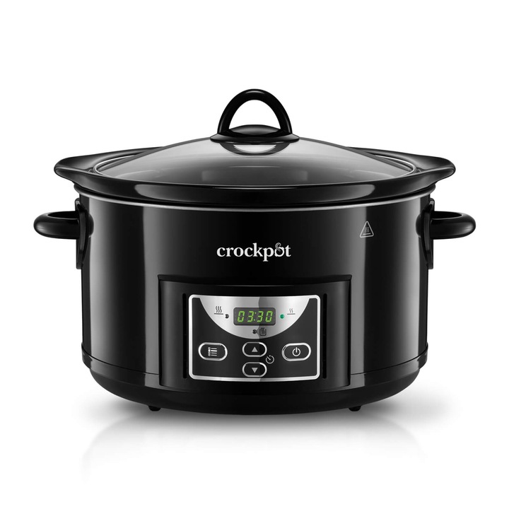 Wolnowar CrockPot 4,7l cyfrowy, misa kamionkowa Garnek Elektryczny