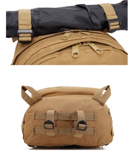 PLECAK WOJSKOWY TAKTYCZNY TURYSTYCZNY MIEJSKI ZIELONY +FLAGA +KARABIŃCZYK