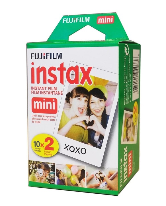 Wkłady Fujifilm Instax Mini Glossy 2 pack 20 zdjęć