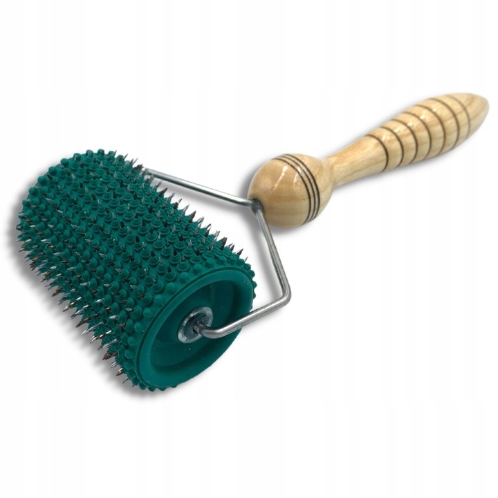 Aplikator LYAPKO WAŁEK do masażu z igłami uniwersalny ZIELONY