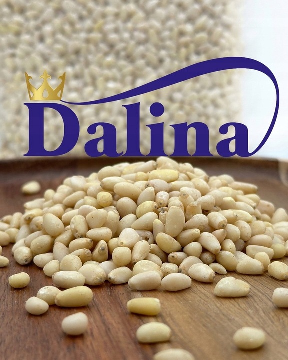 ORZESZKI PINI 500g ORZECHY PINIOWE JASNE NATURALNE 500 g Dalina