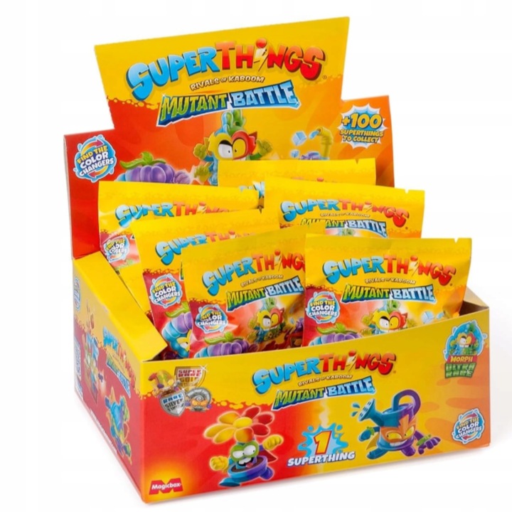 SUPER ZINGS THINGS 11 Robot Superbot SUGARFUN + 2x Saszetka Mutant Battle