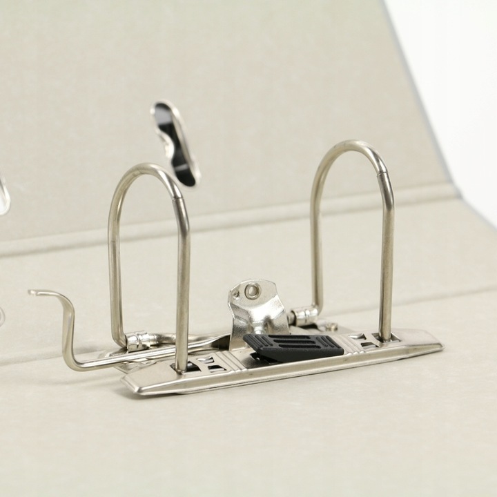 SEGREGATOR A4 50mm WZMOCNIONY OKUTY CZARNY x 5 szt