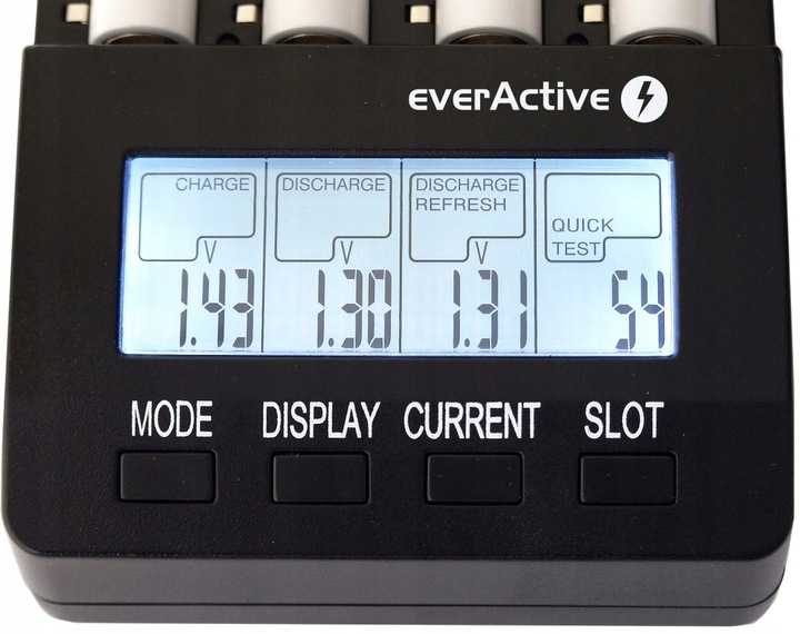ŁADOWARKA AKUMULATORKÓW BATERII NiMH R3 R6 R14 R20