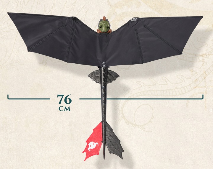 JAK WYTRESOWAĆ SMOKA INTERAKTYWNA LATAJĄCA FIGURKA SZCZERBATEK RC