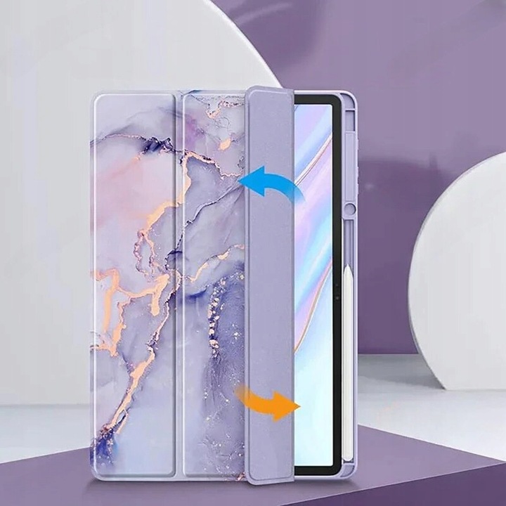 ETUI Z KLAPKĄ DO IPAD AIR 11" 6 GEN 2024 CASE OBUDOWA Z MIEJSCEM NA RYSIK