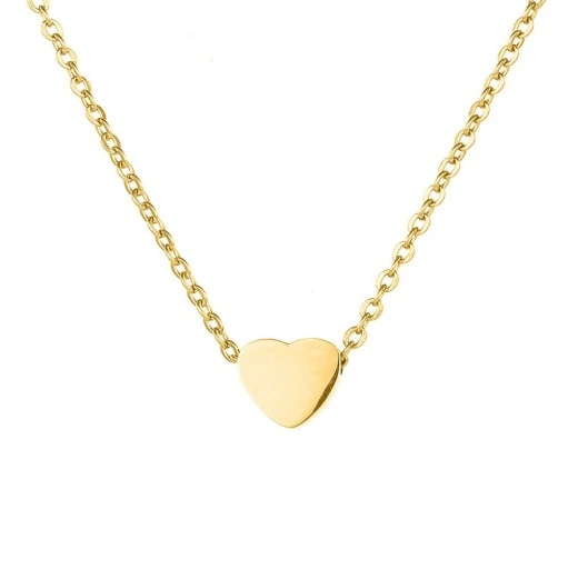 Naszyjnik STAL SZLACHETNA POZŁACANA delikatny