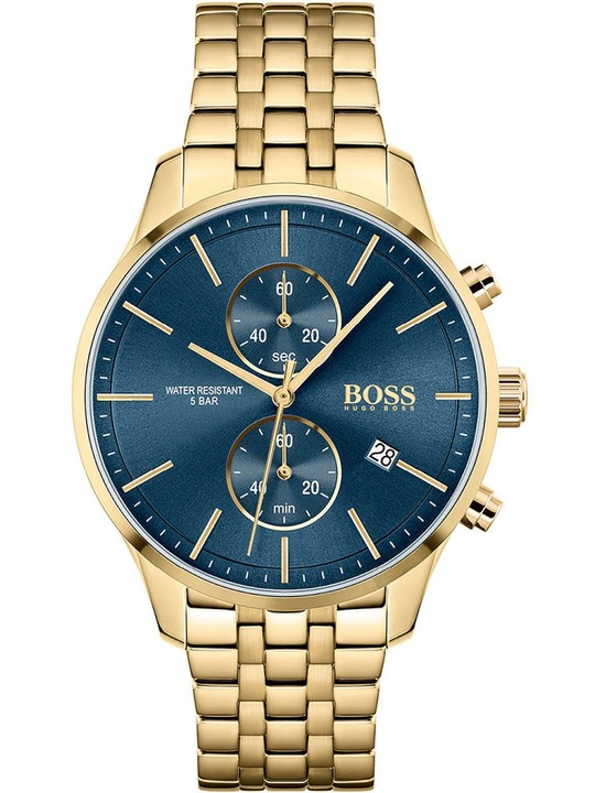 ZEGAREK MĘSKI HUGO BOSS 1513841 ASSOCIATE + PUDEŁKO NA PREZENT KOMPLET