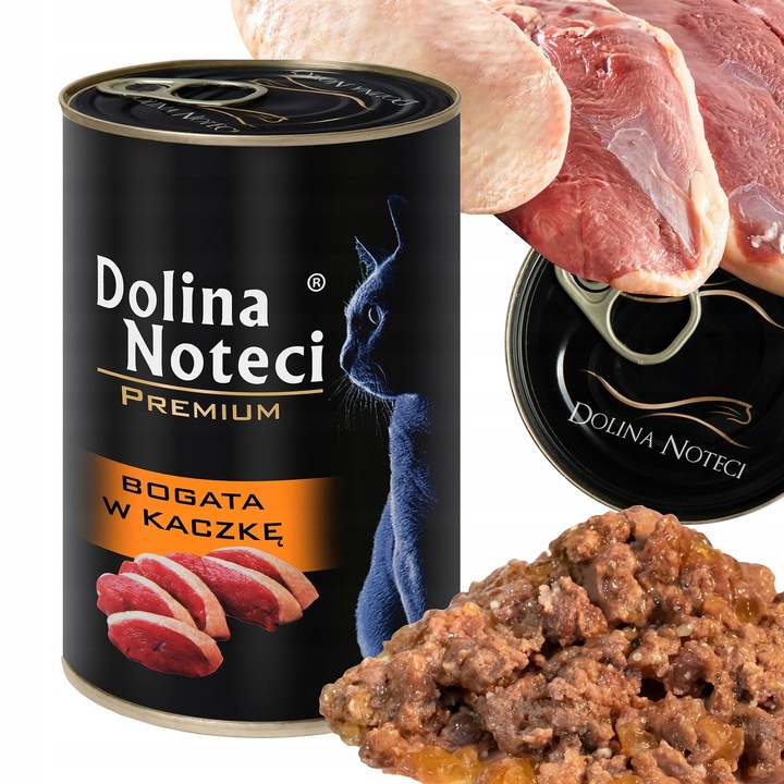 MOKRA KARMA DLA KOTA W GALARETCE DOLINA NOTECI PREMIUM MIX SMAKÓW 24 x 400G
