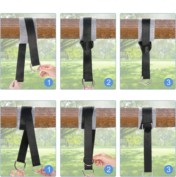 Mocowanie Huśtawki, Zestaw do Mocowania Hamaka