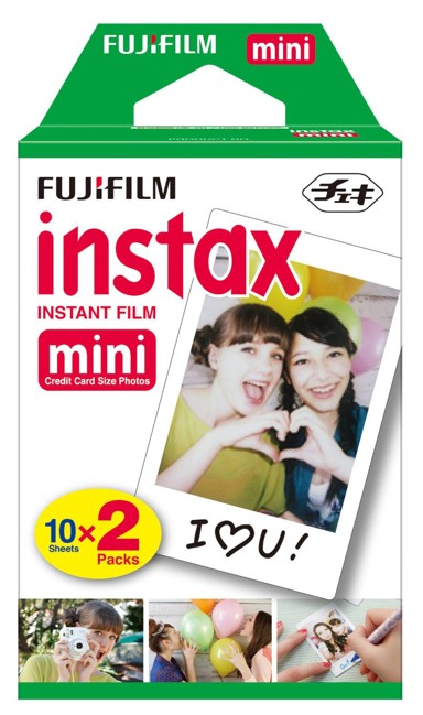 Wkłady Fujifilm Instax Mini Glossy 2 pack 20 zdjęć (80 zdjęć)