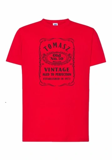 KOSZULKA MĘSKA 30 40 50 60 70 URODZINY PREZENT