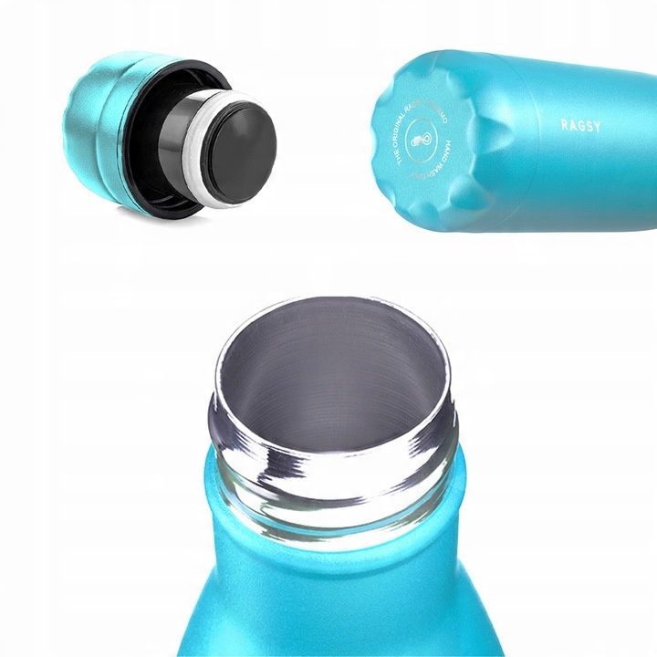 Butelka Termiczna Original 500 ml BPA FREE 12/24H - Mint / Błękitna