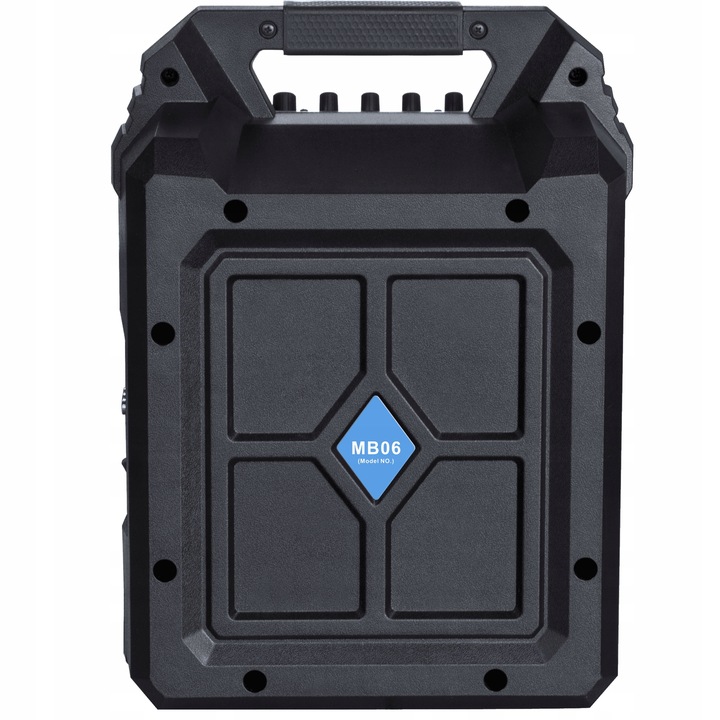 DUŻY GŁOŚNIK BLAUPUNKT BLUETOOTH KOLUMNA AKTYWNA KARAOKE MIKROFON MB06