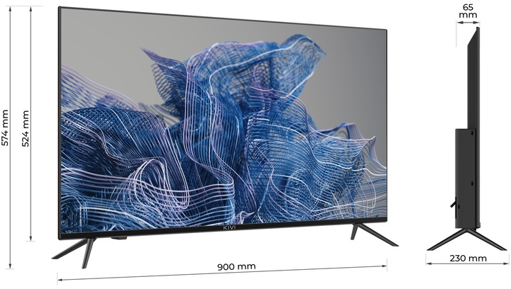 Telewizor KIVI 40F740NB 40" LED AndroidTV WiFi FULL HD SMART