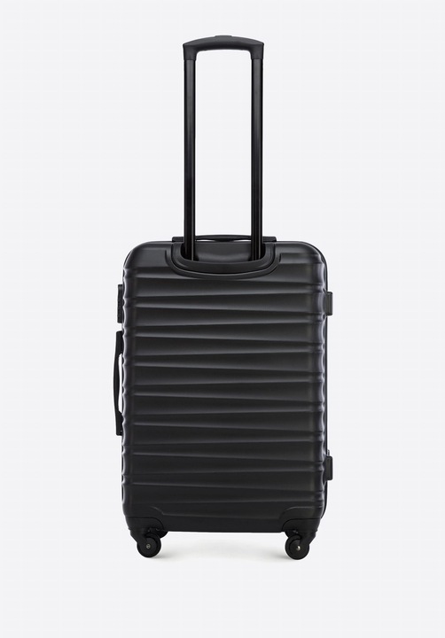 Walizka średnia z ABS WITTCHEN 56-3A-312-11 twarda wytrzymała lekka czarna