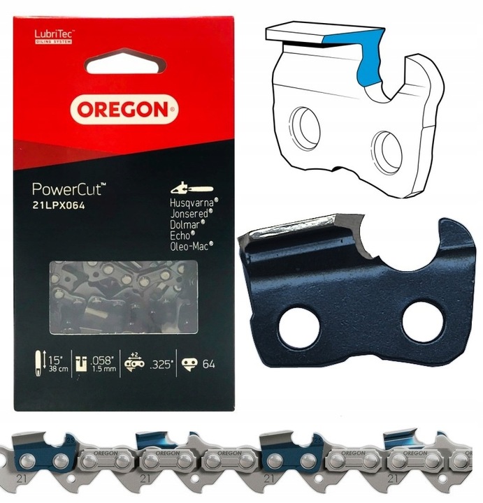 Łańcuch do piły Oregon 21LPX064E 325/1,5 mm 64