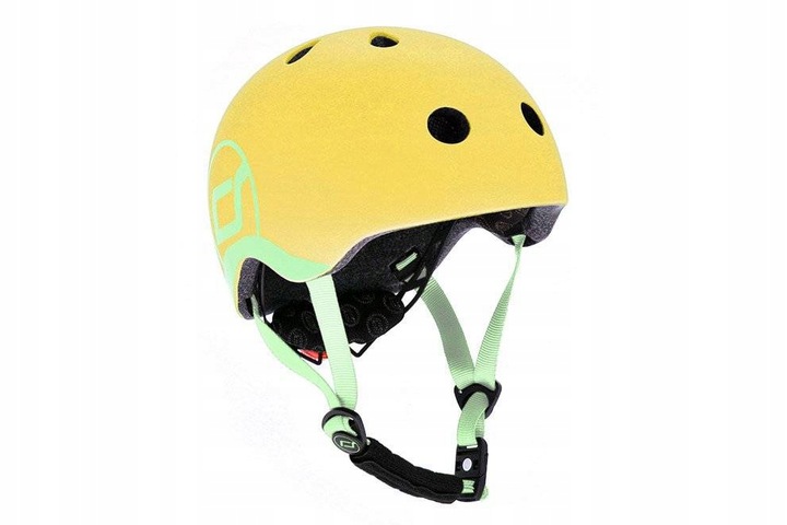 Kask rowerowy dziecięcy na hulajnogę Scoot and Ride, rozm. XXS-S, 1-5 lat