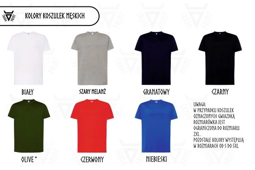 KOSZULKA MĘSKA 30 40 50 60 70 URODZINY PREZENT