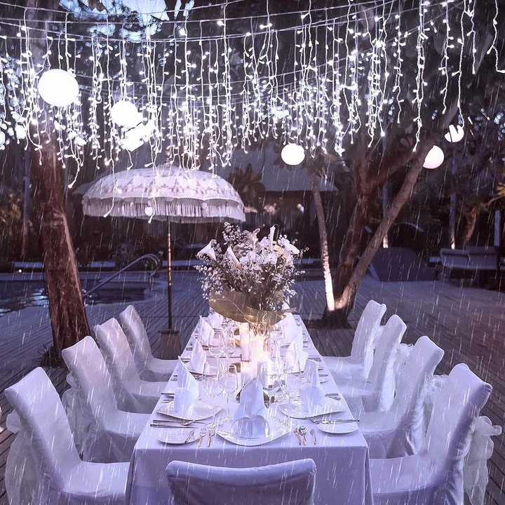 SOPLE FLASH 500 LED ZEWNĘTRZNE BIAŁE ZIMNE CHOINKOWE lampki z Flashem