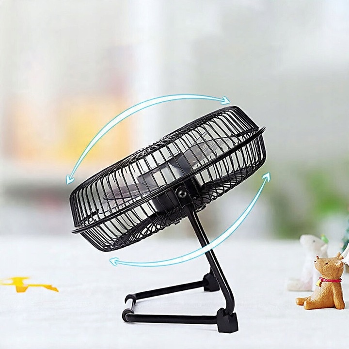 WENTYLATOR + PANEL SOLARNY SŁONECZNY 5W 6V Do kemping